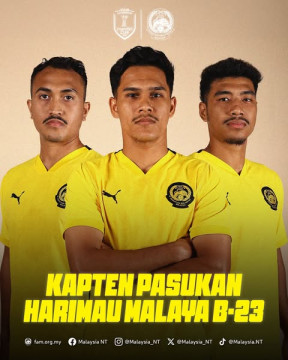 Timnas Malaysia U-23. (Instagram @famalaysia)